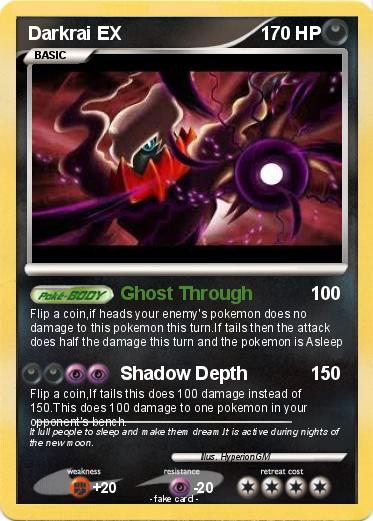Pokemon Darkrai EX
