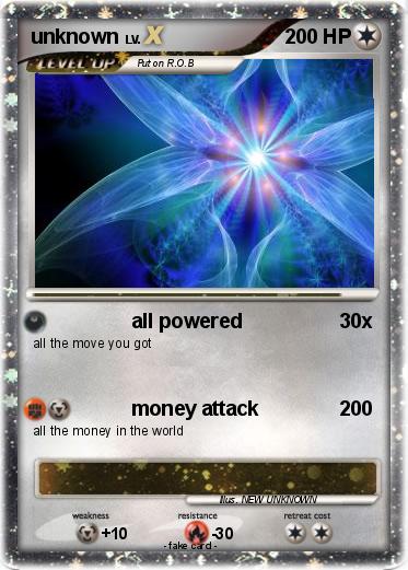 Pokemon unknown