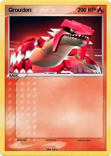 Pokemon Groudon