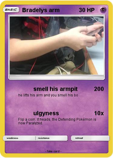 Pokemon Bradelys arm