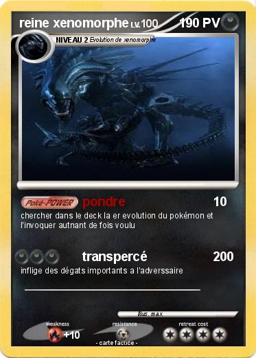 Pokemon reine xenomorphe