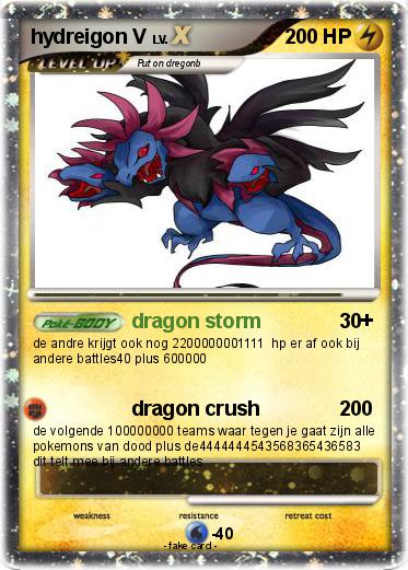 Pokemon hydreigon V