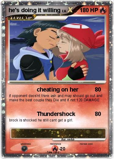 Pokemon he's doing it willing