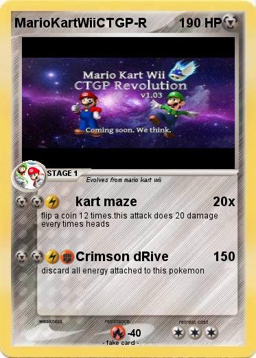 Pokemon MarioKartWiiCTGP-R