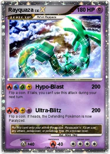 Pokemon Rayquaza