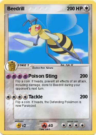 Pokemon Beedrill