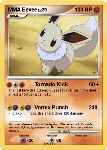 Pokemon MMA Eevee