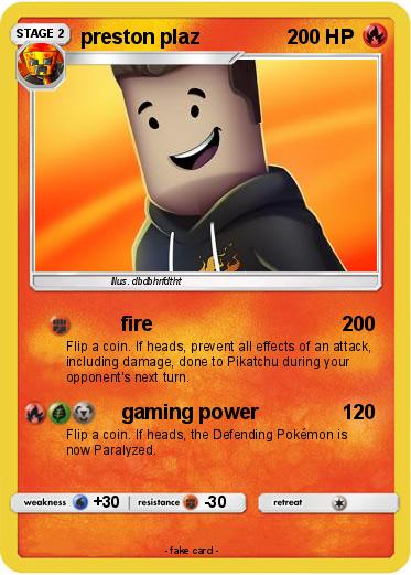Pokemon preston plaz
