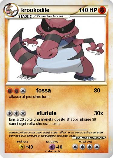 Pokemon krookodile