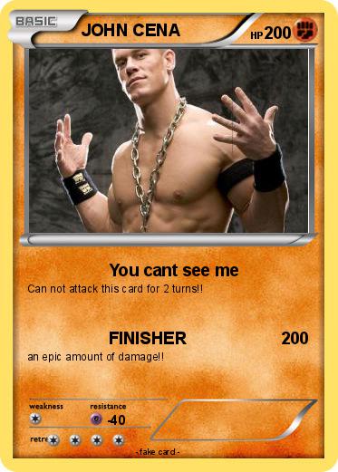 Pokemon JOHN CENA