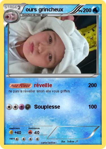 Pokemon ours grincheux