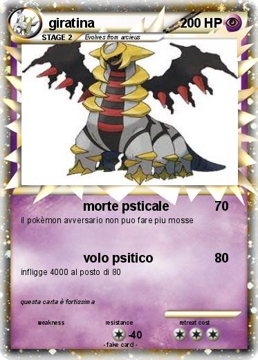 Pokemon giratina