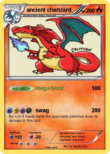 Pokemon ancient charizard