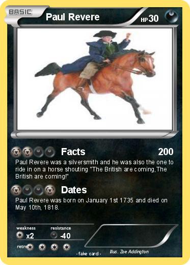 Pokemon Paul Revere