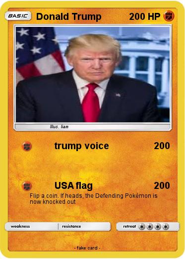 Pokemon Donald Trump