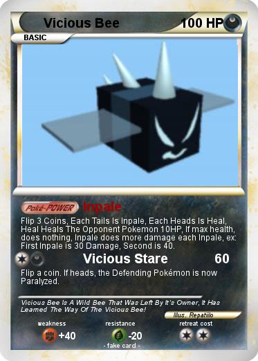 Pokemon Vicious Bee