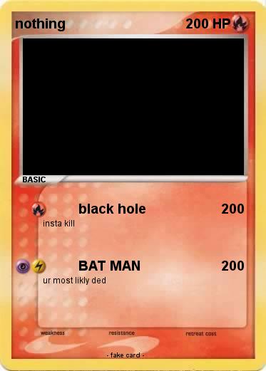 Pokemon nothing