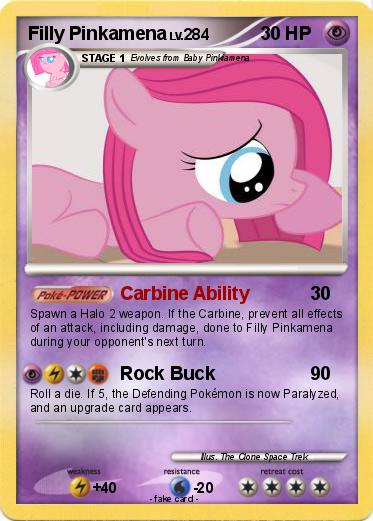 Pokemon Filly Pinkamena