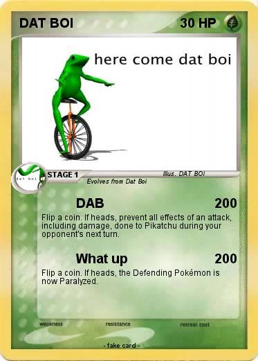 Pokemon DAT BOI