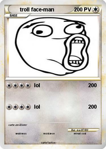 Pokemon troll face-man