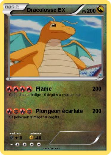 Pokemon Dracolosse EX