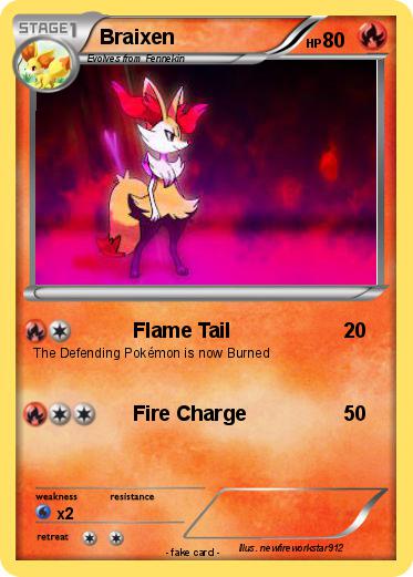 Pokemon Braixen