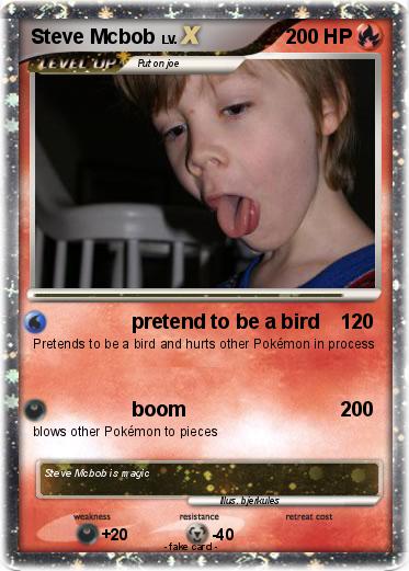 Pokemon Steve Mcbob