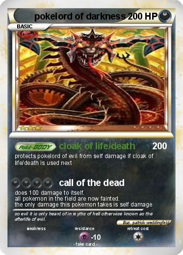Pokemon pokelord of darkness