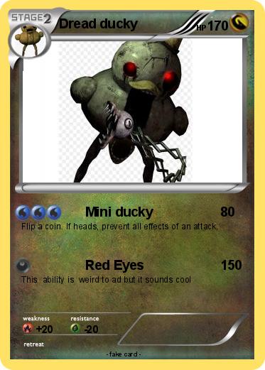 Pokemon Dread ducky