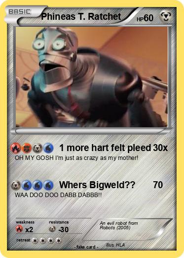 Pokemon Phineas T. Ratchet