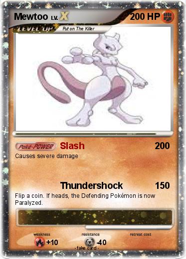 Pokemon Mewtoo