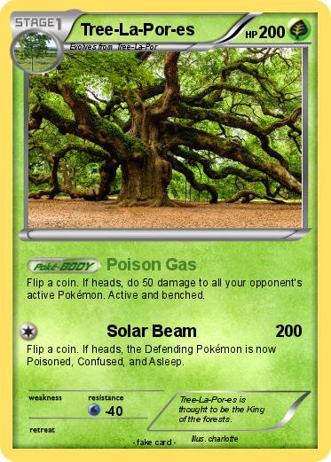 Pokemon Tree-La-Por-es
