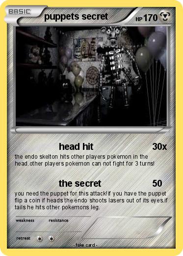 Pokemon puppets secret