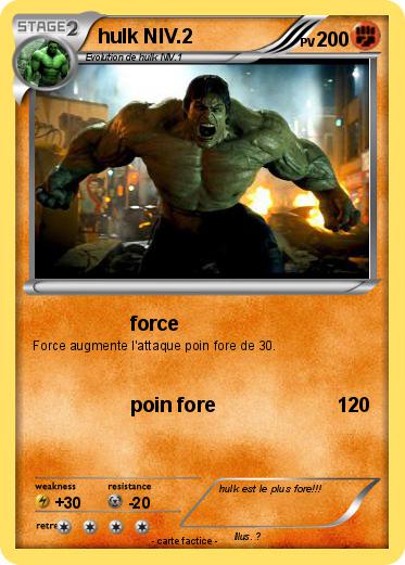 Pokemon hulk NIV.2