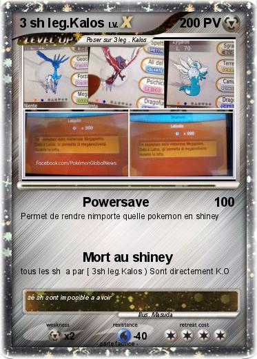 Pokemon 3 sh leg.Kalos