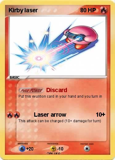 Pokemon Kirby laser
