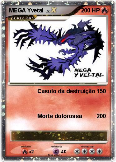 Pokemon MEGA Yvetal