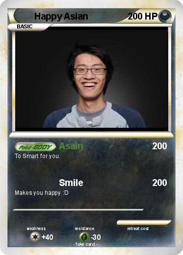 Pokemon Happy Asian