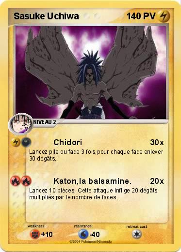 Pokemon Sasuke Uchiwa