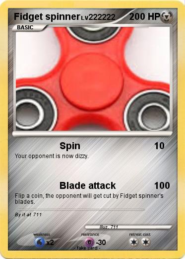 Pokemon Fidget spinner