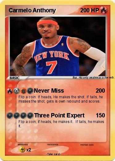 Pokemon Carmelo Anthony