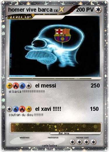 Pokemon homer vive barca