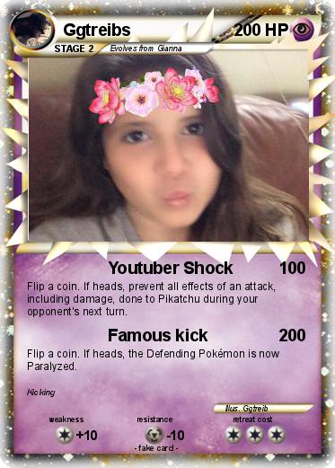Pok mon Ggtreibs Youtuber Shock My Pokemon Card