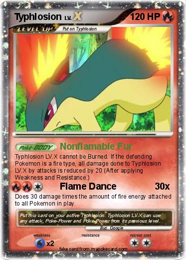 Pokemon Typhlosion