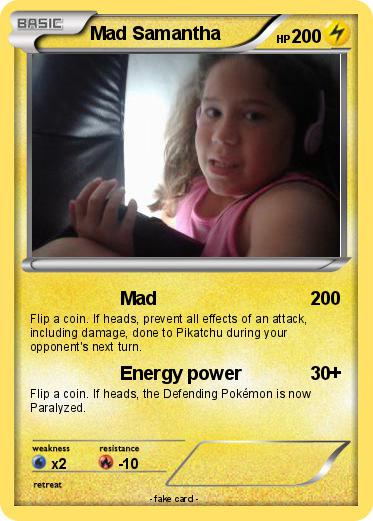 Pokemon Mad Samantha