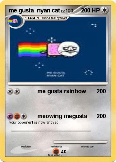 Pokemon me gusta  nyan cat