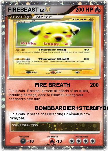 Pokemon FIREBEAST
