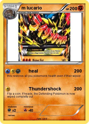 Pokemon m lucario