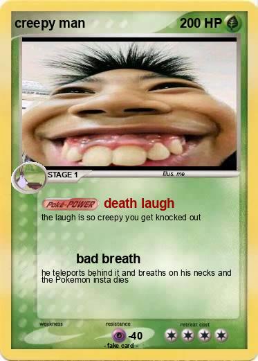 Pokemon creepy man
