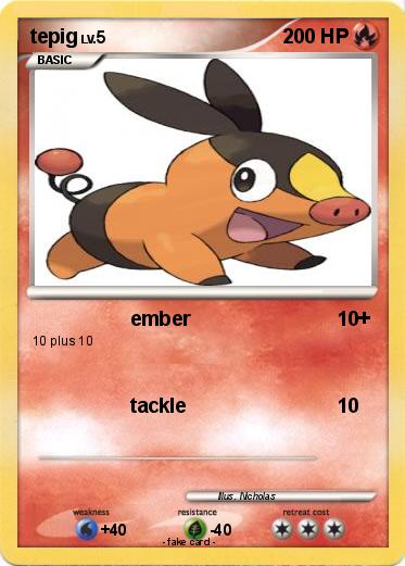 Pokemon tepig